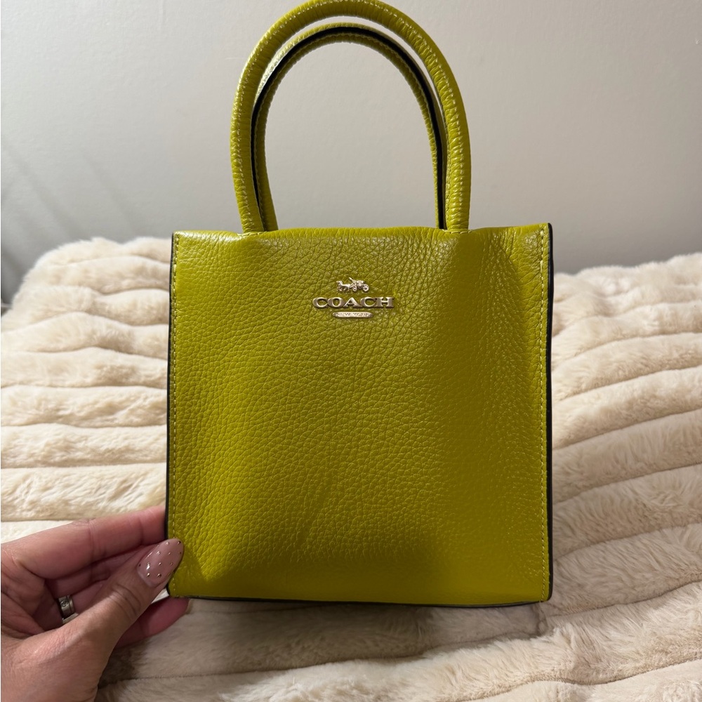 Coach Lime Green Mini Bag